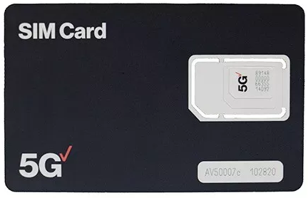 Verizon Prepaid ESIM/SIM Card $60/Month Unlimited Talk,Text,Data